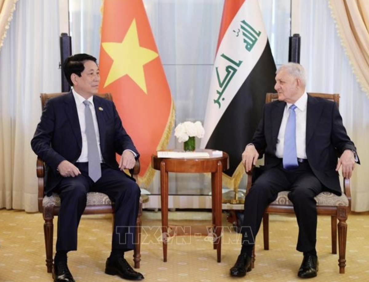 Vietnamese, Iraqi Presidents hail development of bilateral ties